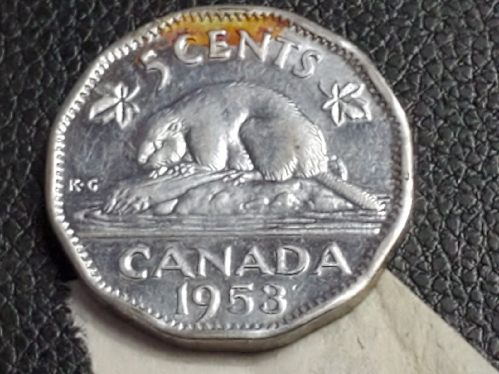 1953-Canada-Nickel-Shoulder-Fold-Or-Non-Shoulder-Fold